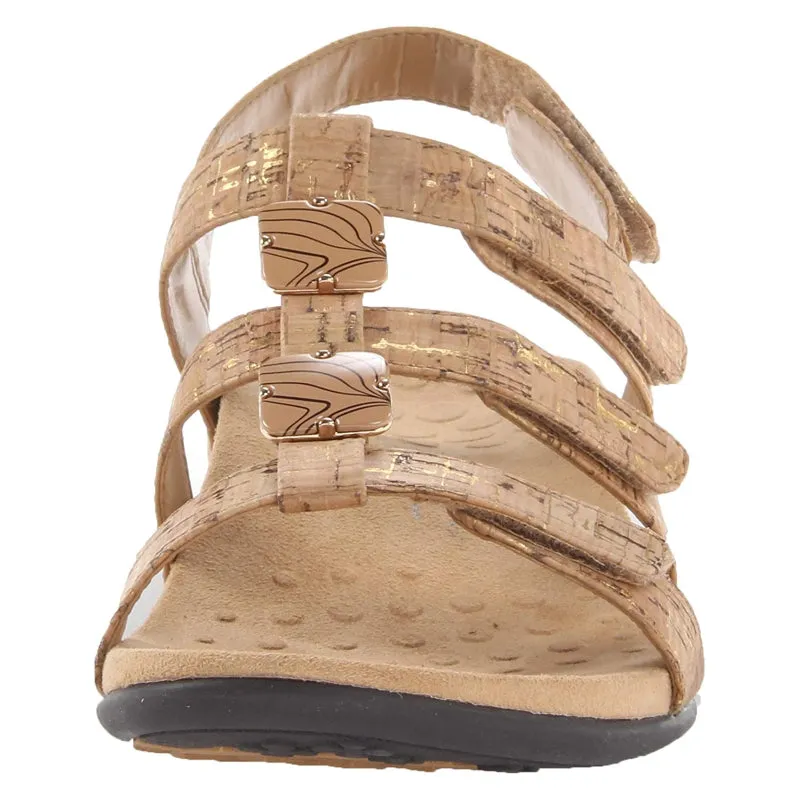 Cuzcare Women Orthopedic Sandals Comfy Flat Velcro Round Toe Sandals Leisure Summer