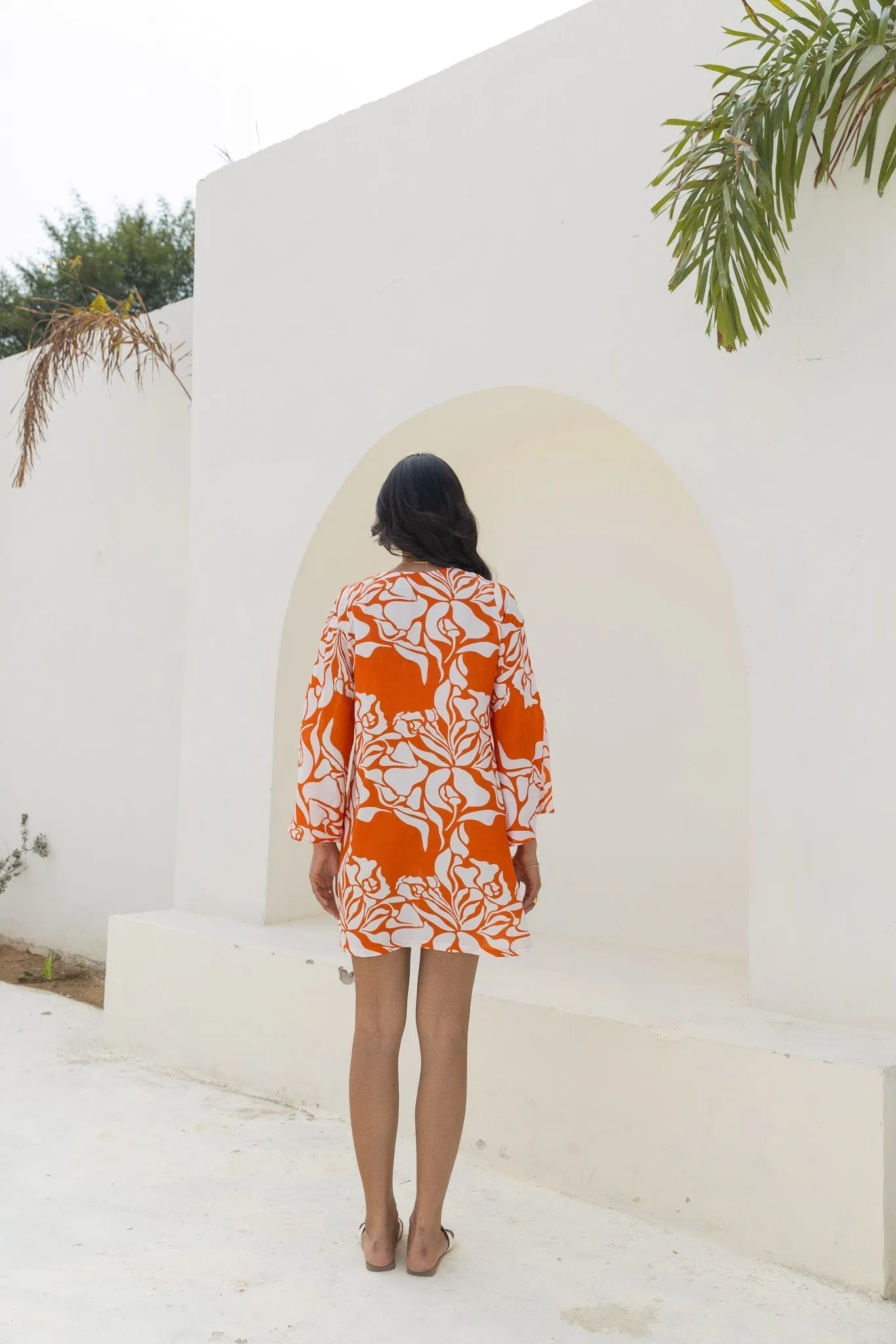 Golden Hour Mini Dress