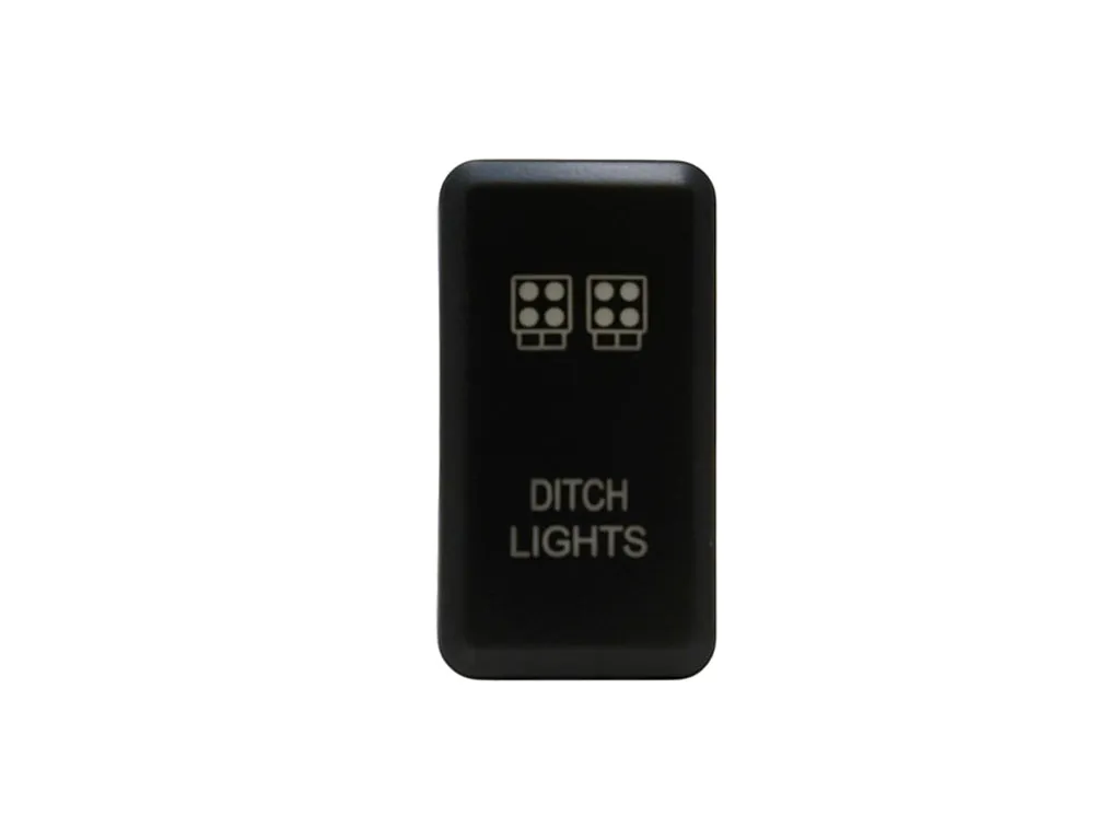 Toyota OEM Style "DITCH LIGHTS" Switch BY CALI RAISED LED