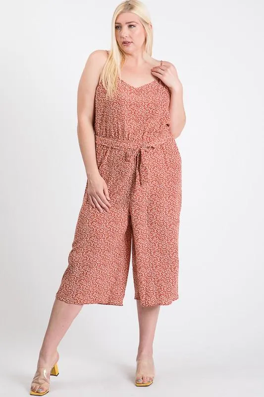 Welcome to Summer Floral Jumpsuit