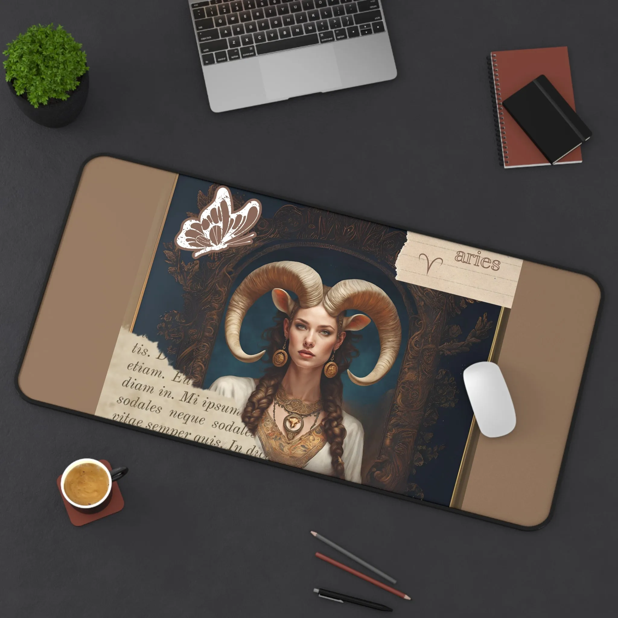 Zodiac Aries Desk Mat