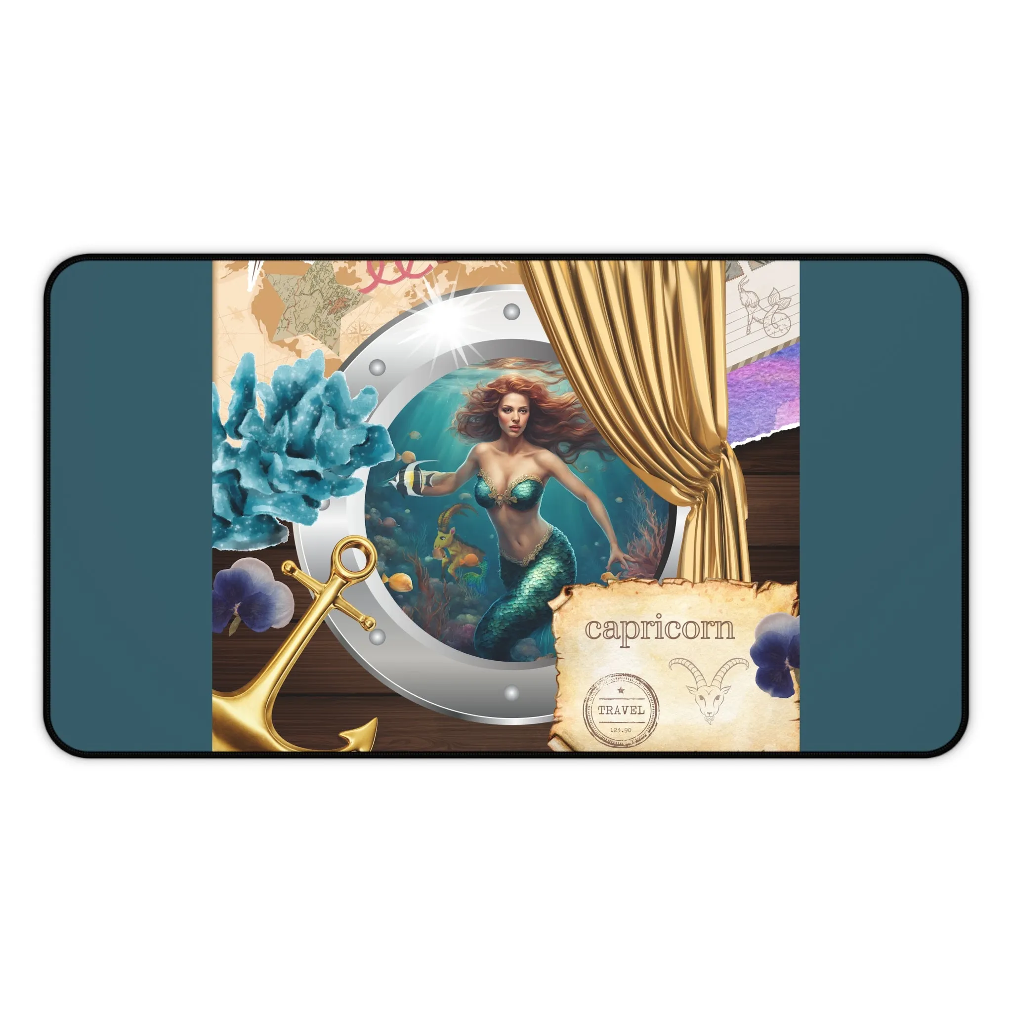 Zodiac Capricorn Desk Mat